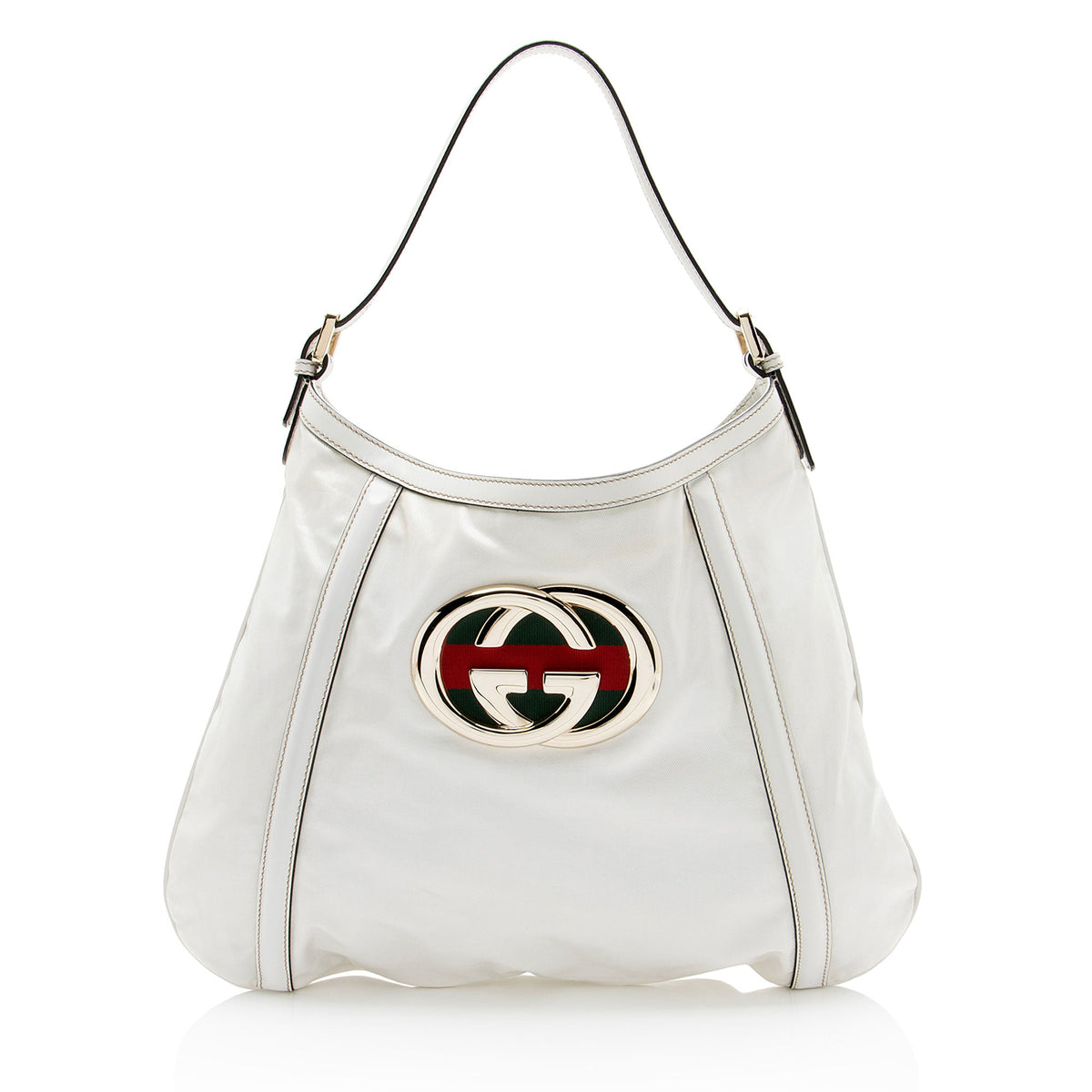 Gucci Leather Dialux Britt Hobo