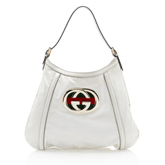 Gucci Leather Dialux Britt Hobo