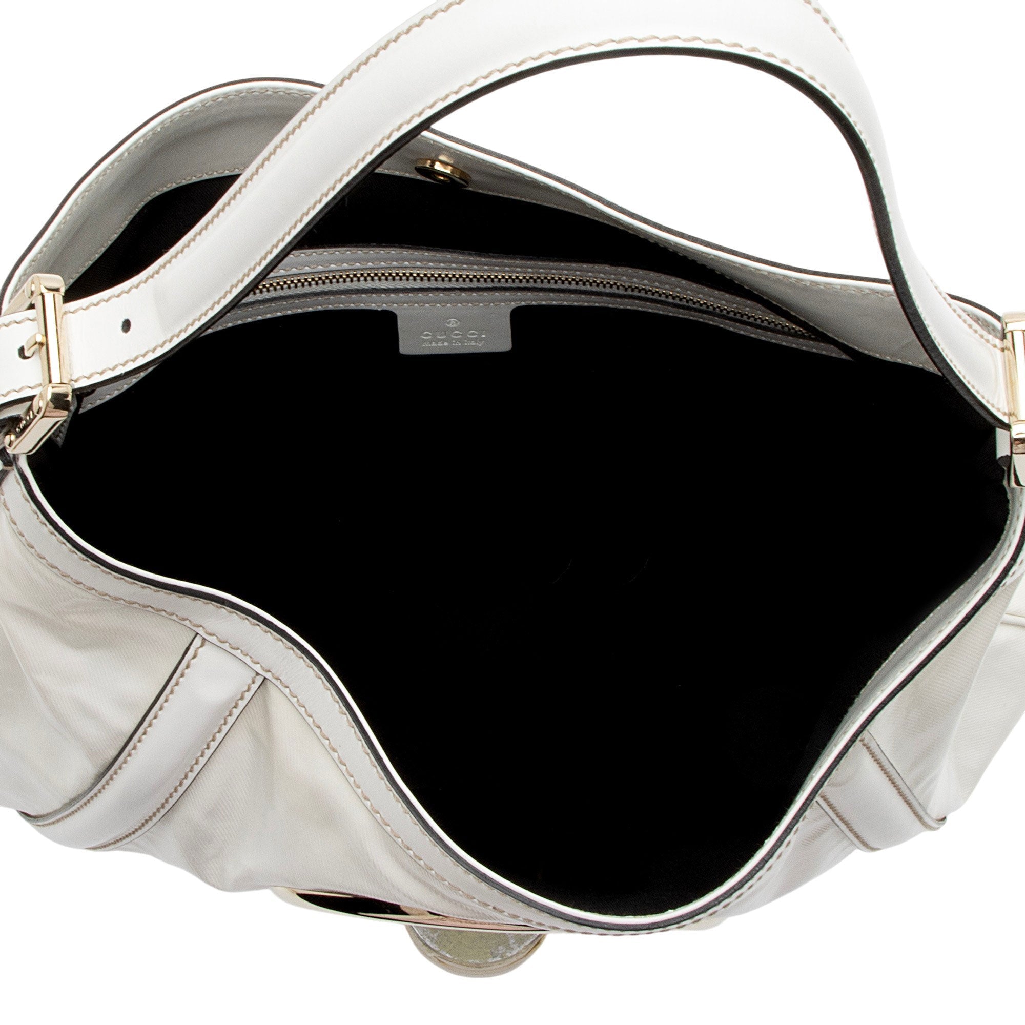Gucci Leather Dialux Britt Hobo