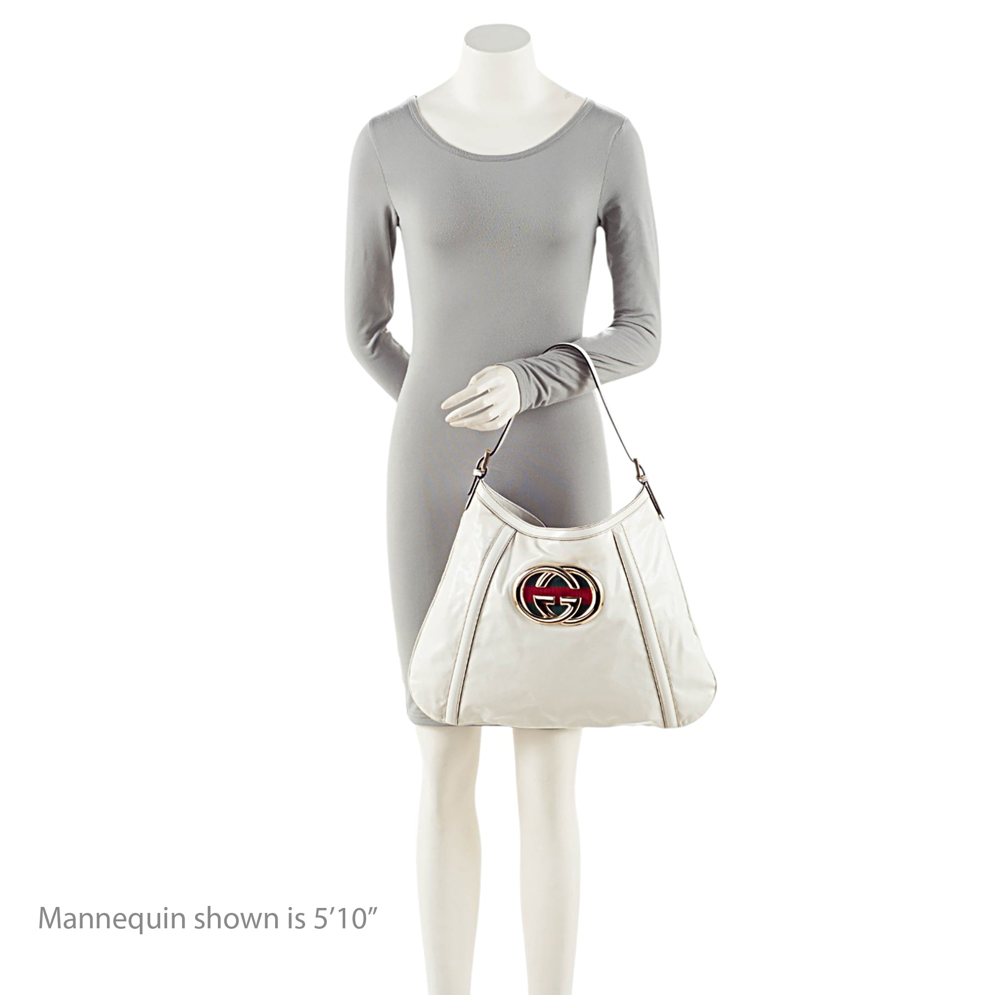 Gucci Leather Dialux Britt Hobo