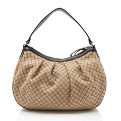 Gucci Diamante Canvas Sukey Hobo