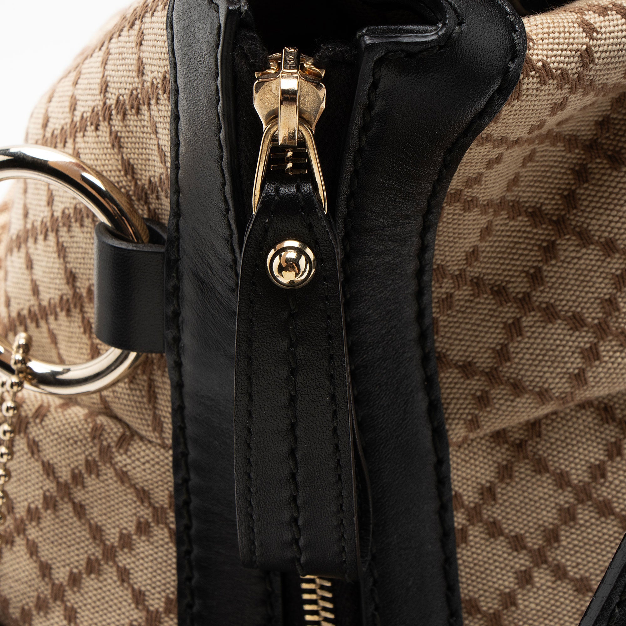 Gucci Diamante Canvas Sukey Hobo
