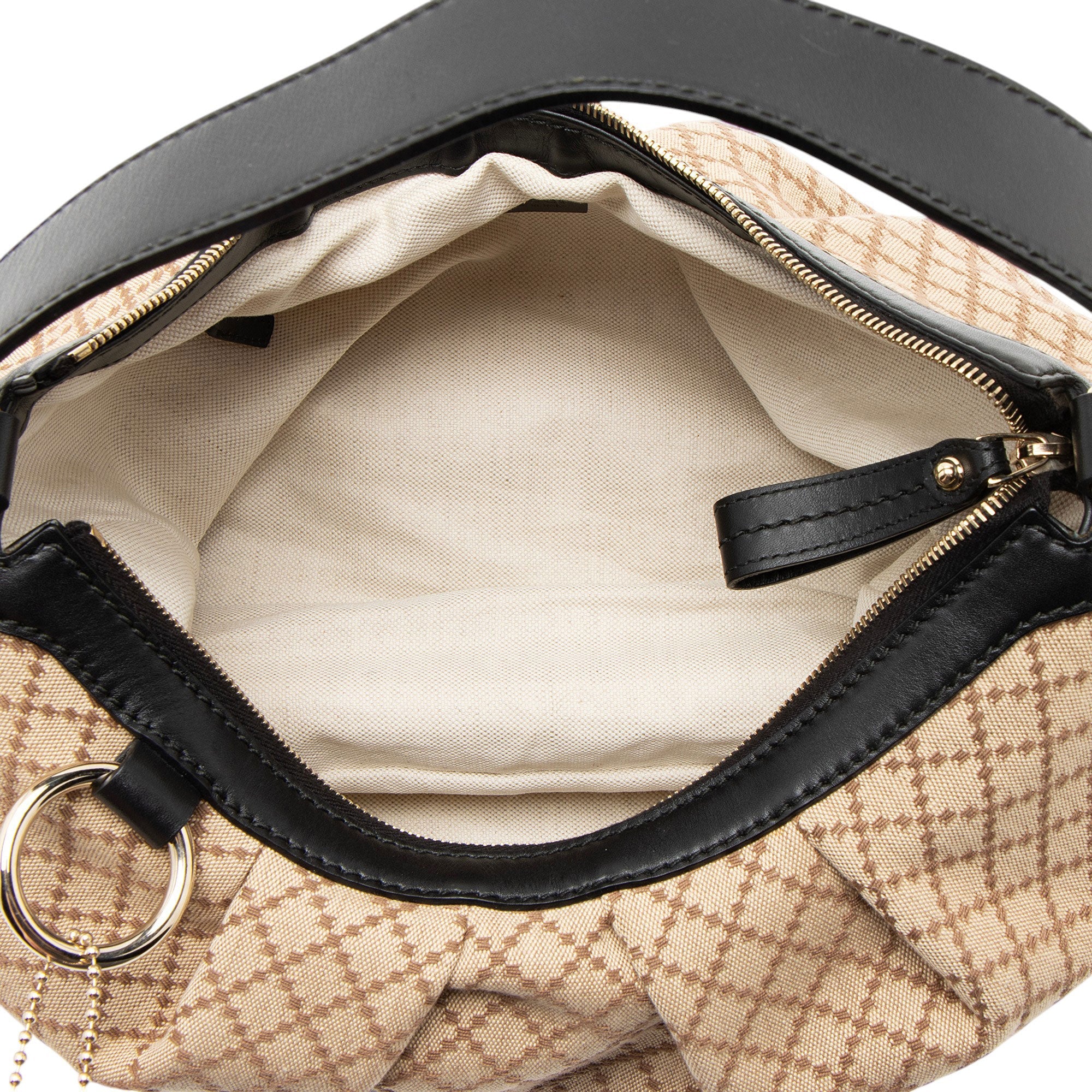 Gucci Diamante Canvas Sukey Hobo