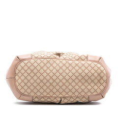Gucci Diamante Canvas Sukey Satchel