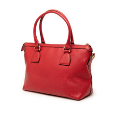 Gucci Dollar Calfskin GG Charm Satchel