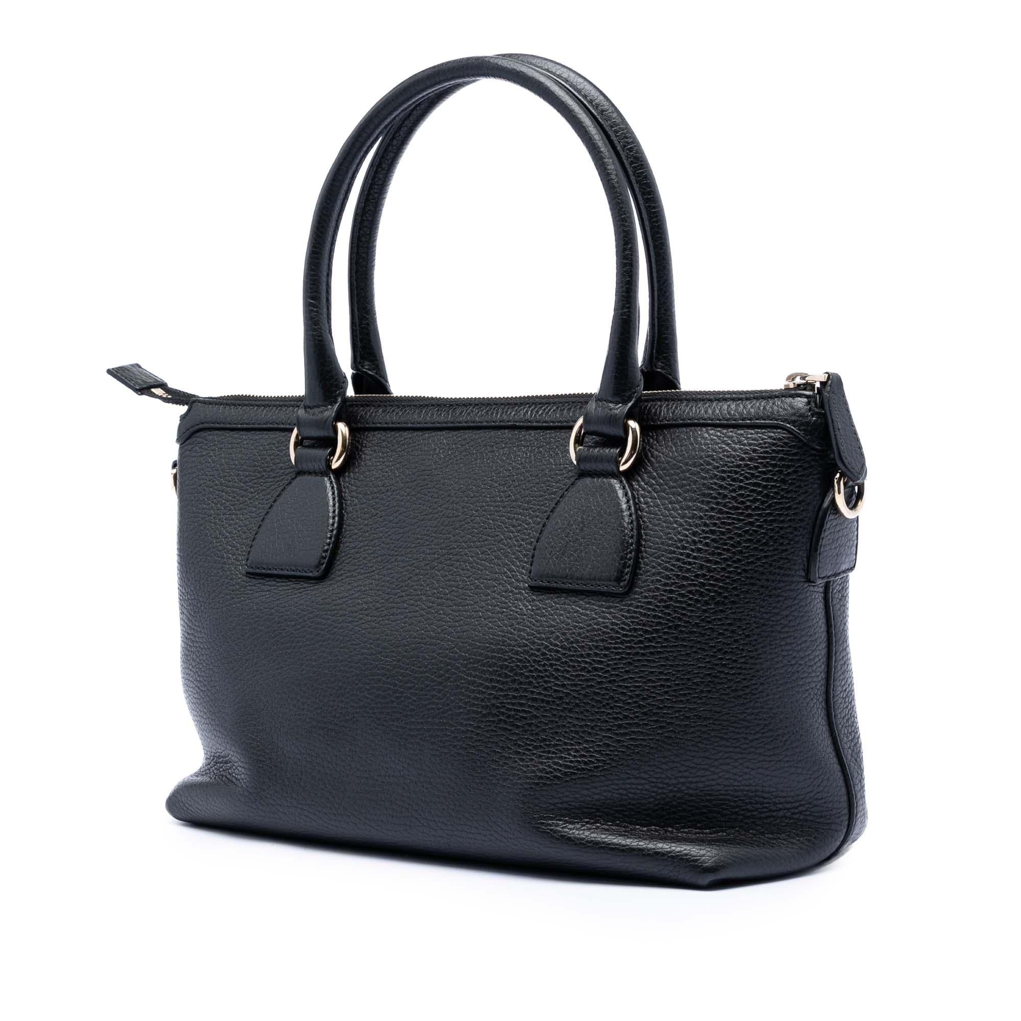 Gucci Dollar Calfskin GG Charm Satchel