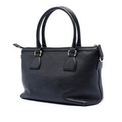 Gucci Dollar Calfskin GG Charm Satchel
