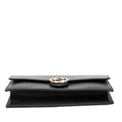 Gucci Dollar Calfskin Interlocking G Wallet on Chain