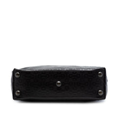 Gucci Embossed Studded Leather Horsebit Tote