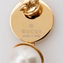 Gucci Faux Pearl Blondie Earrings