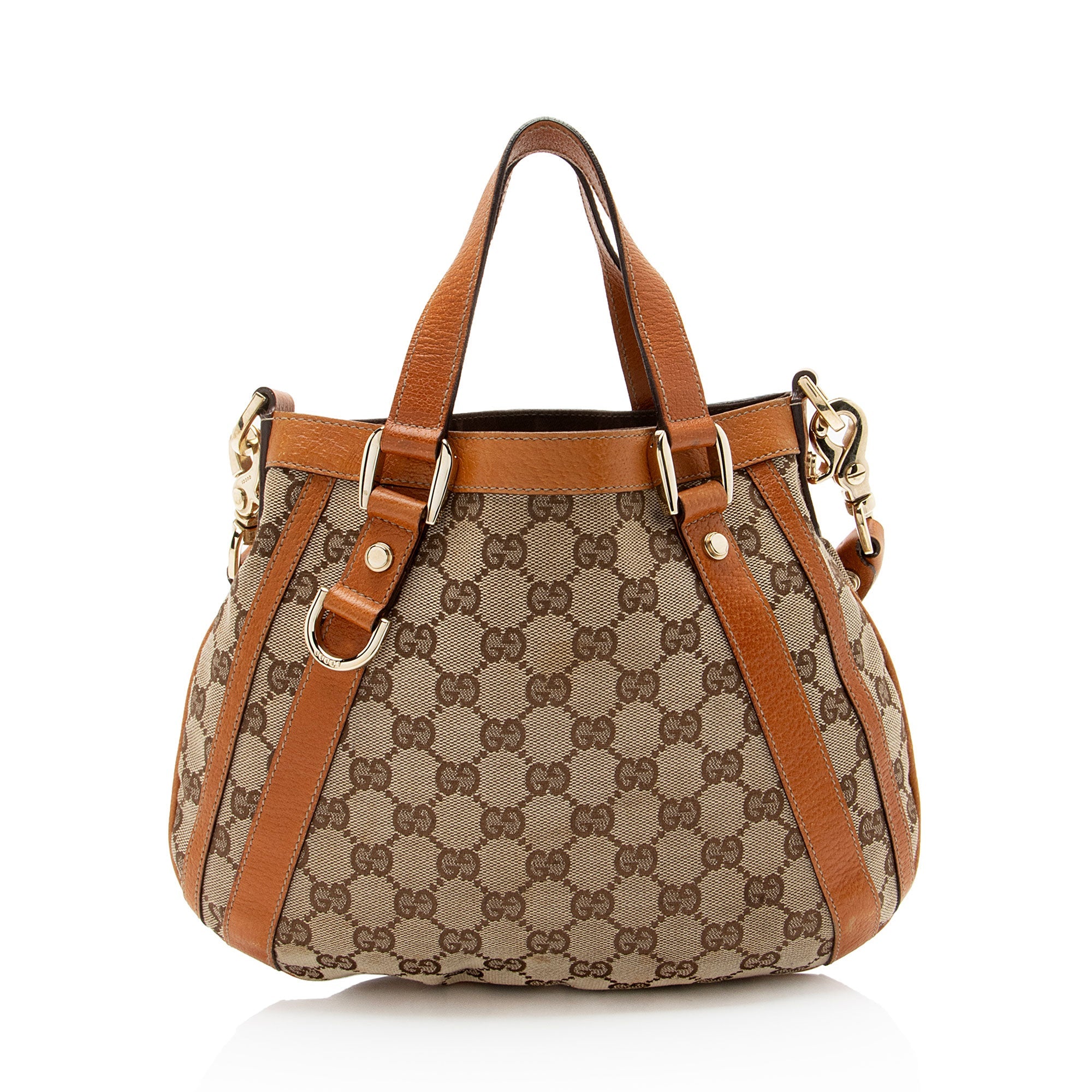 Gucci GG Canvas Abbey Convertible Small Tote