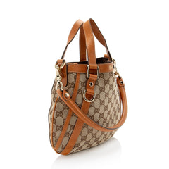 Gucci GG Canvas Abbey Convertible Small Tote