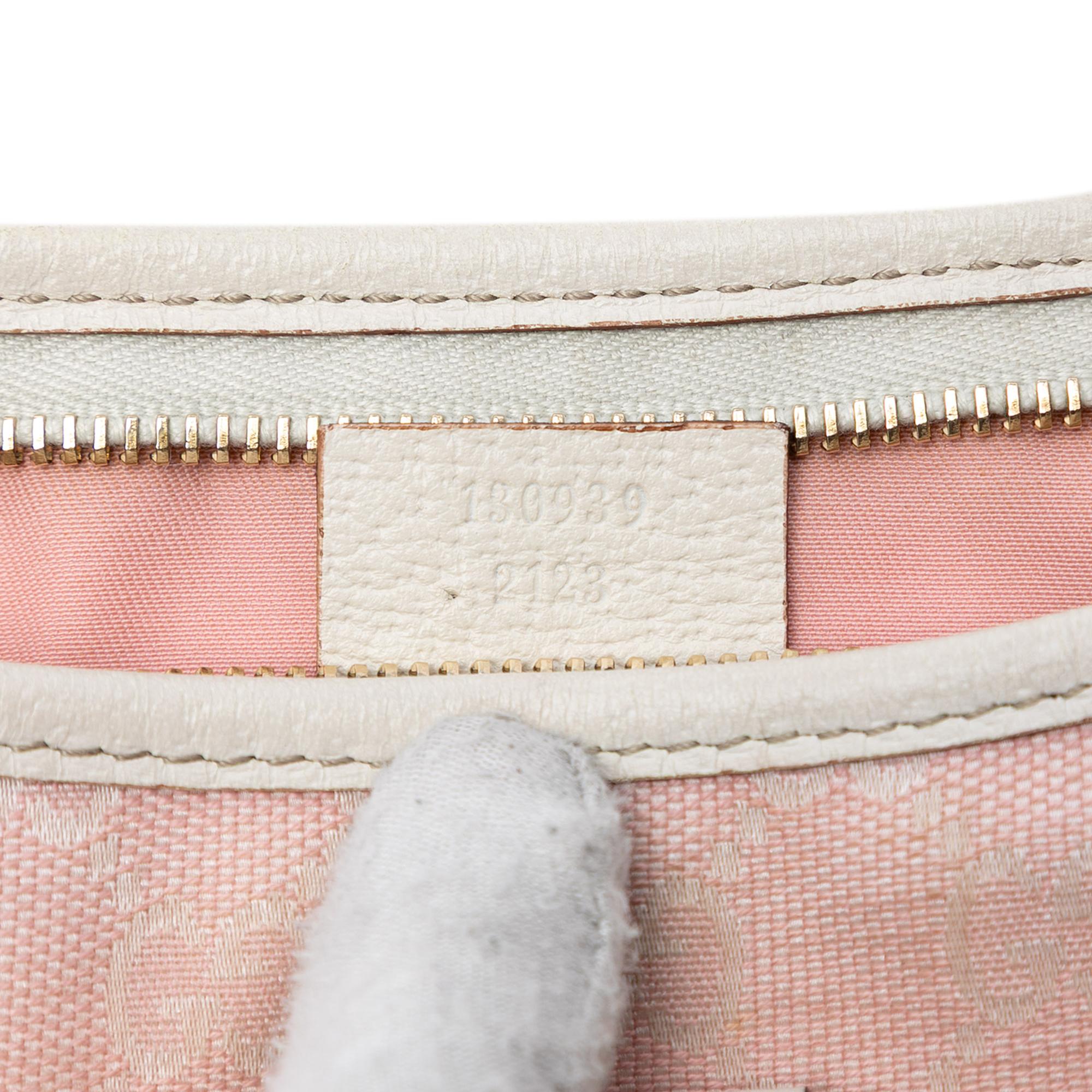 Gucci GG Canvas Abbey D Ring Pochette