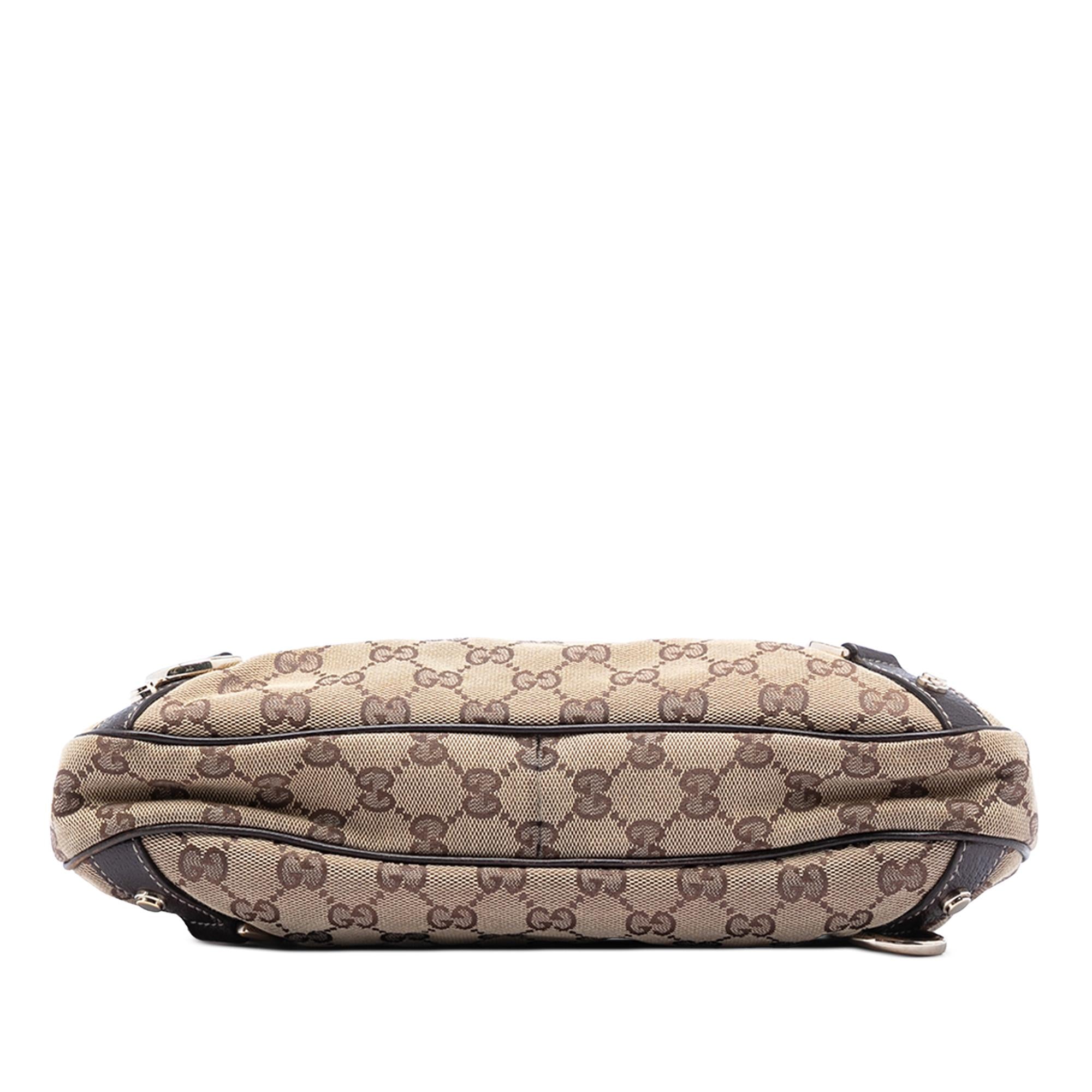 Gucci GG Canvas Abbey D Ring Shoulder Bag