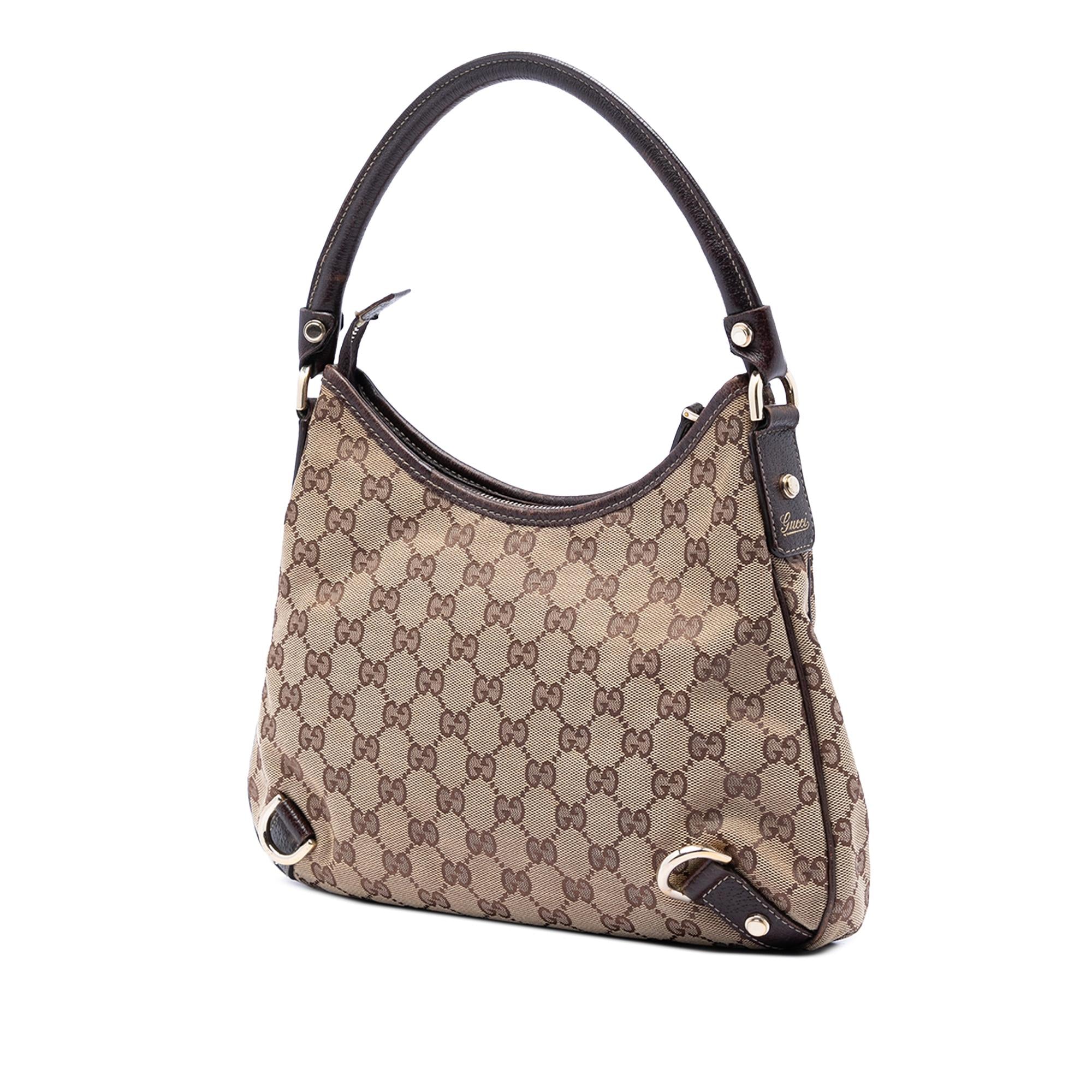 Gucci GG Canvas Abbey D Ring Shoulder Bag