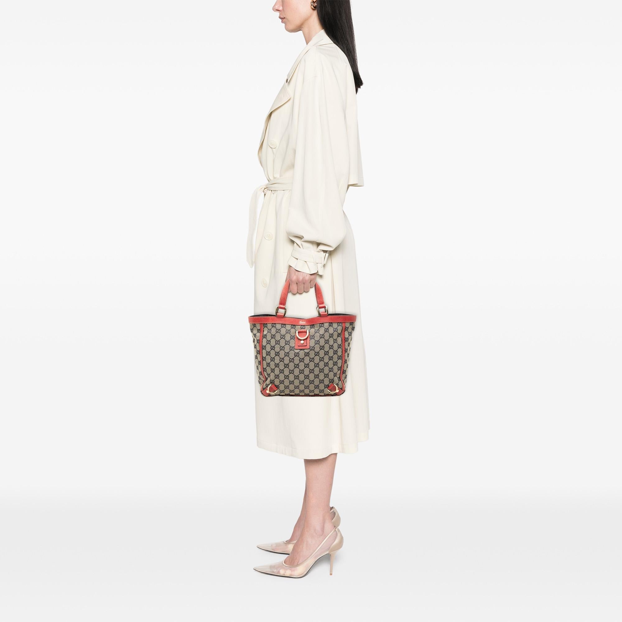 Gucci GG Canvas Abbey D Ring Tote