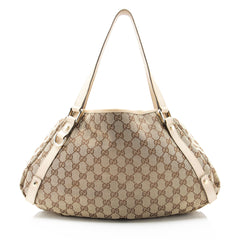 Gucci GG Canvas Abbey Medium Shoulder Bag