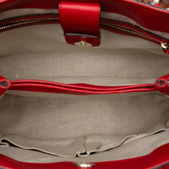 Gucci GG Canvas Bamboo Diana Top Handle Tote