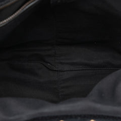 Gucci GG Canvas Bamboo Studded Hobo