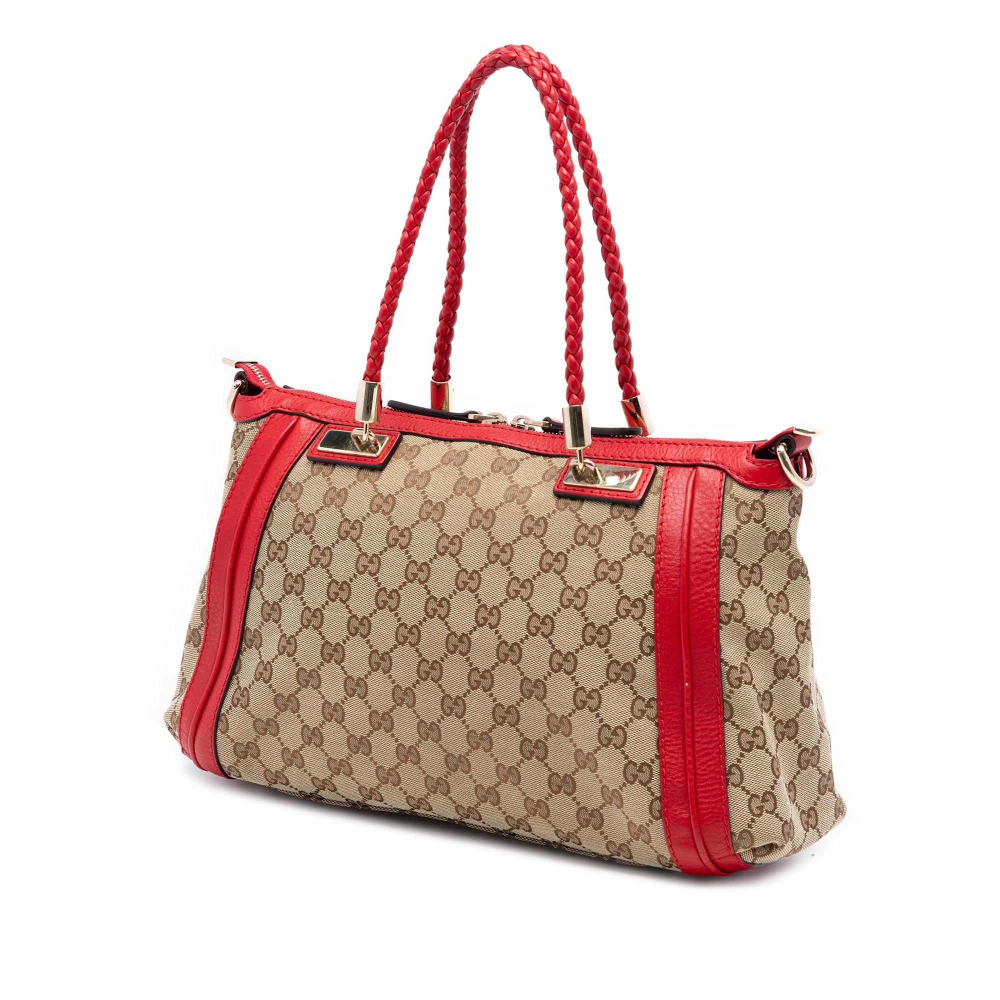 Gucci GG Canvas Bella Satchel