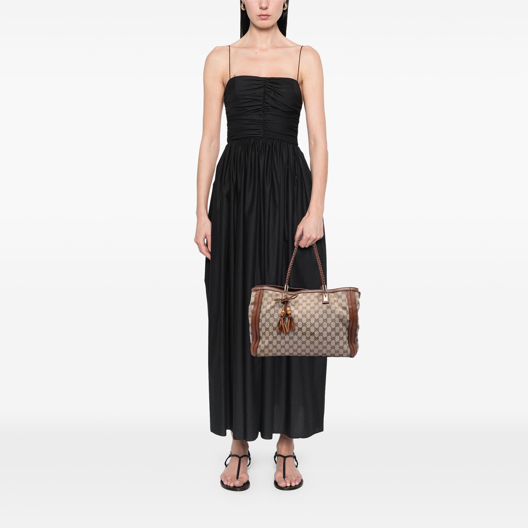 Gucci GG Canvas Bella Tote