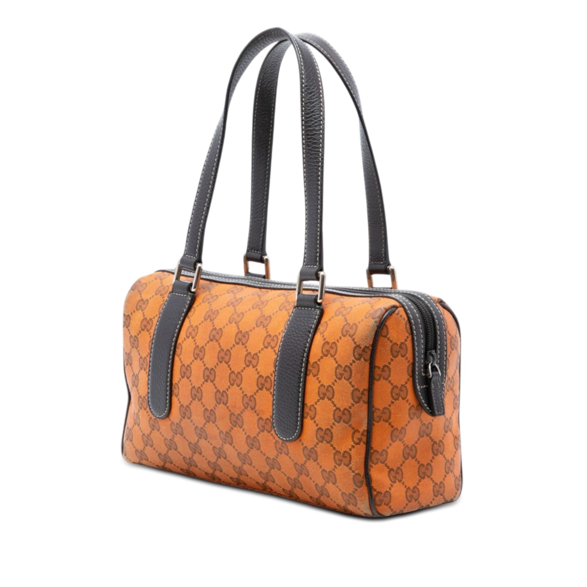 Gucci GG Canvas Boston Bag