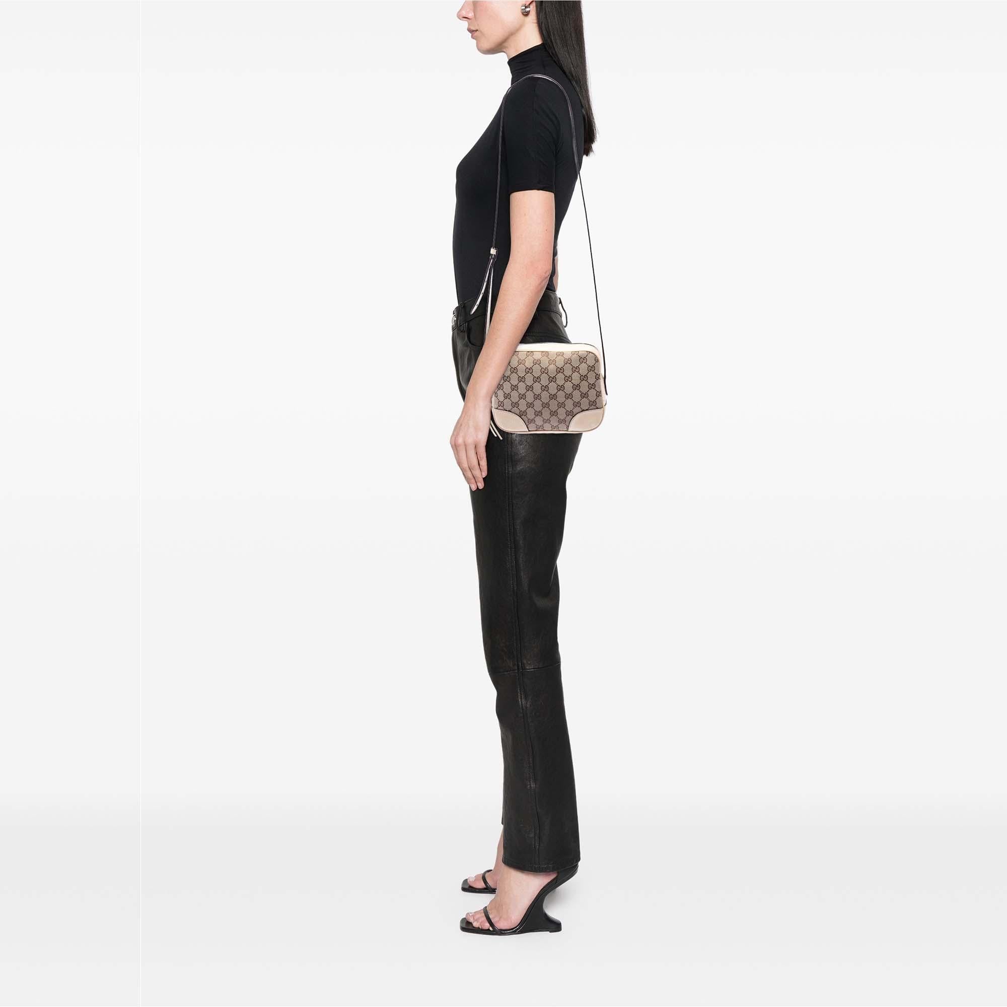 Gucci GG Canvas Bree Crossbody