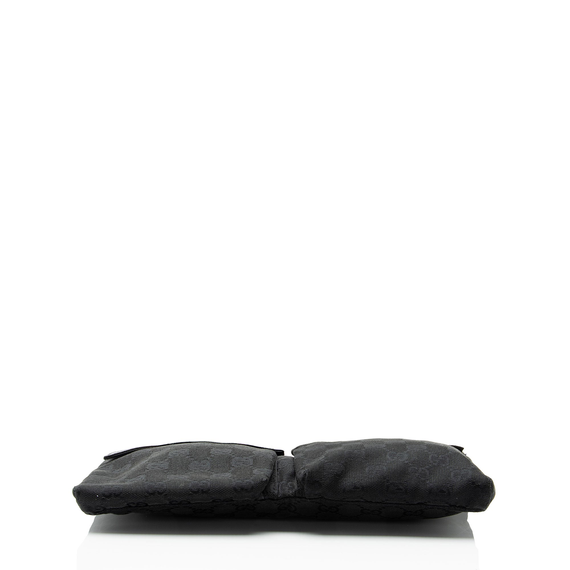Gucci GG Canvas Double Pocket Belt Bag