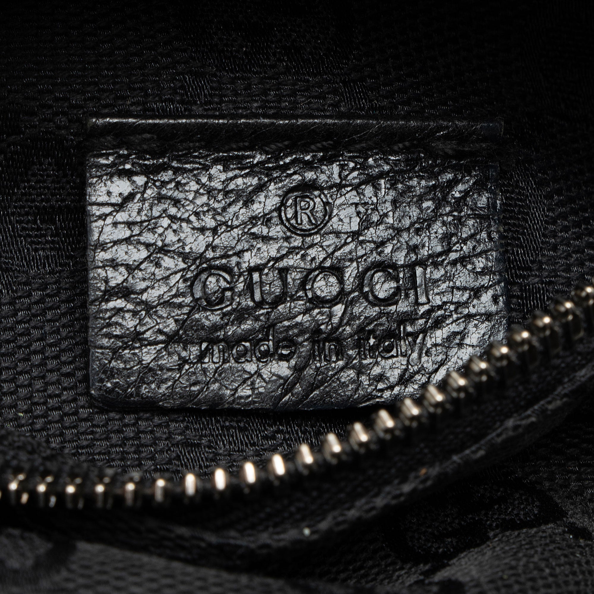 Gucci GG Canvas Double Pocket Belt Bag