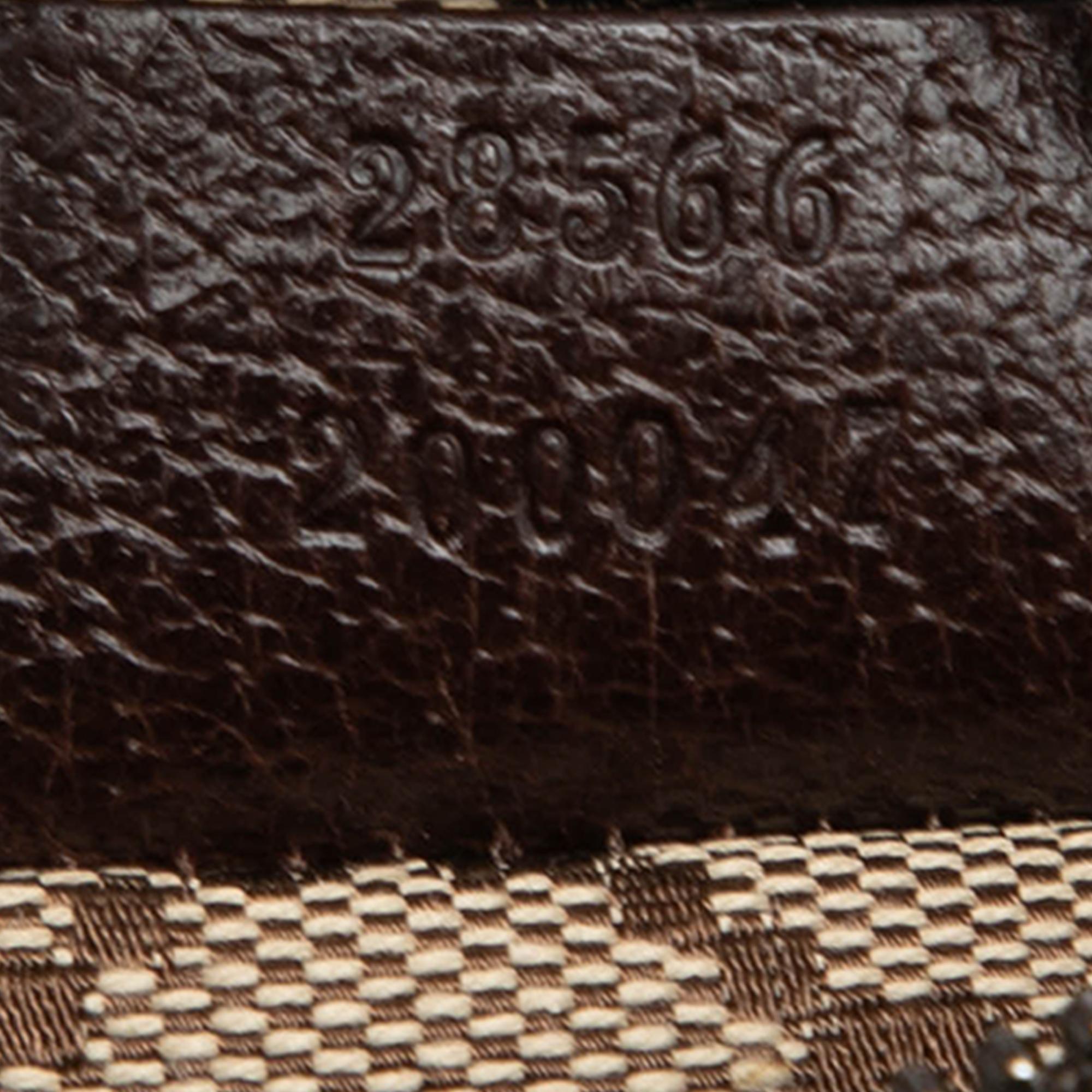 Gucci GG Canvas Double Pocket Belt Bag