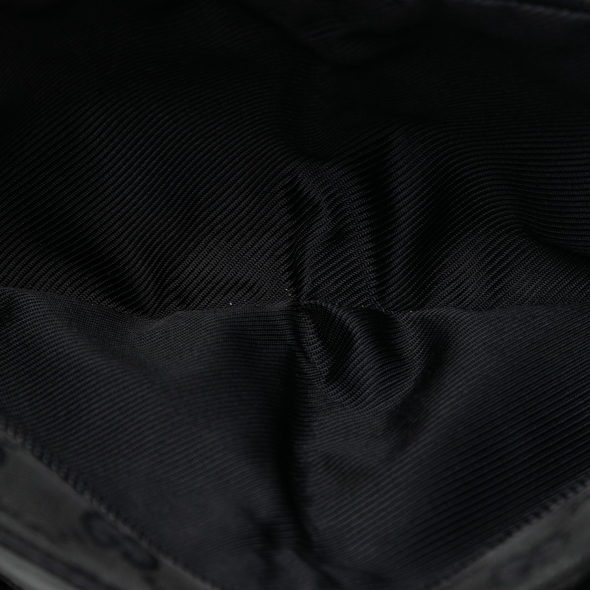 Gucci GG Canvas Double Pocket Belt Bag