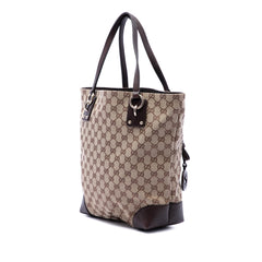 Gucci GG Canvas GG Charm Tote