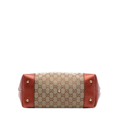 Gucci GG Canvas Heart Bit Satchel