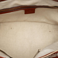 Gucci GG Canvas Heart Bit Satchel