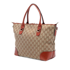 Gucci GG Canvas Heart Bit Satchel