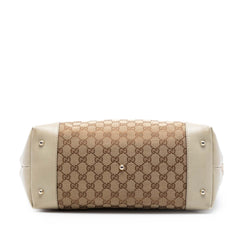 Gucci GG Canvas Heart Bit Tote