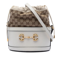 Gucci GG Canvas Horsebit 1955 Bucket Bag