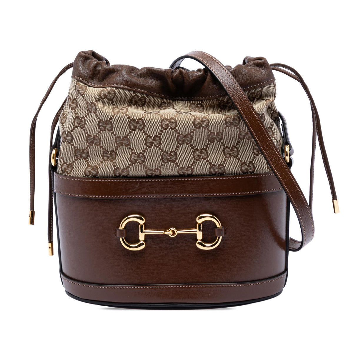 Gucci GG Canvas Horsebit 1955 Bucket Bag
