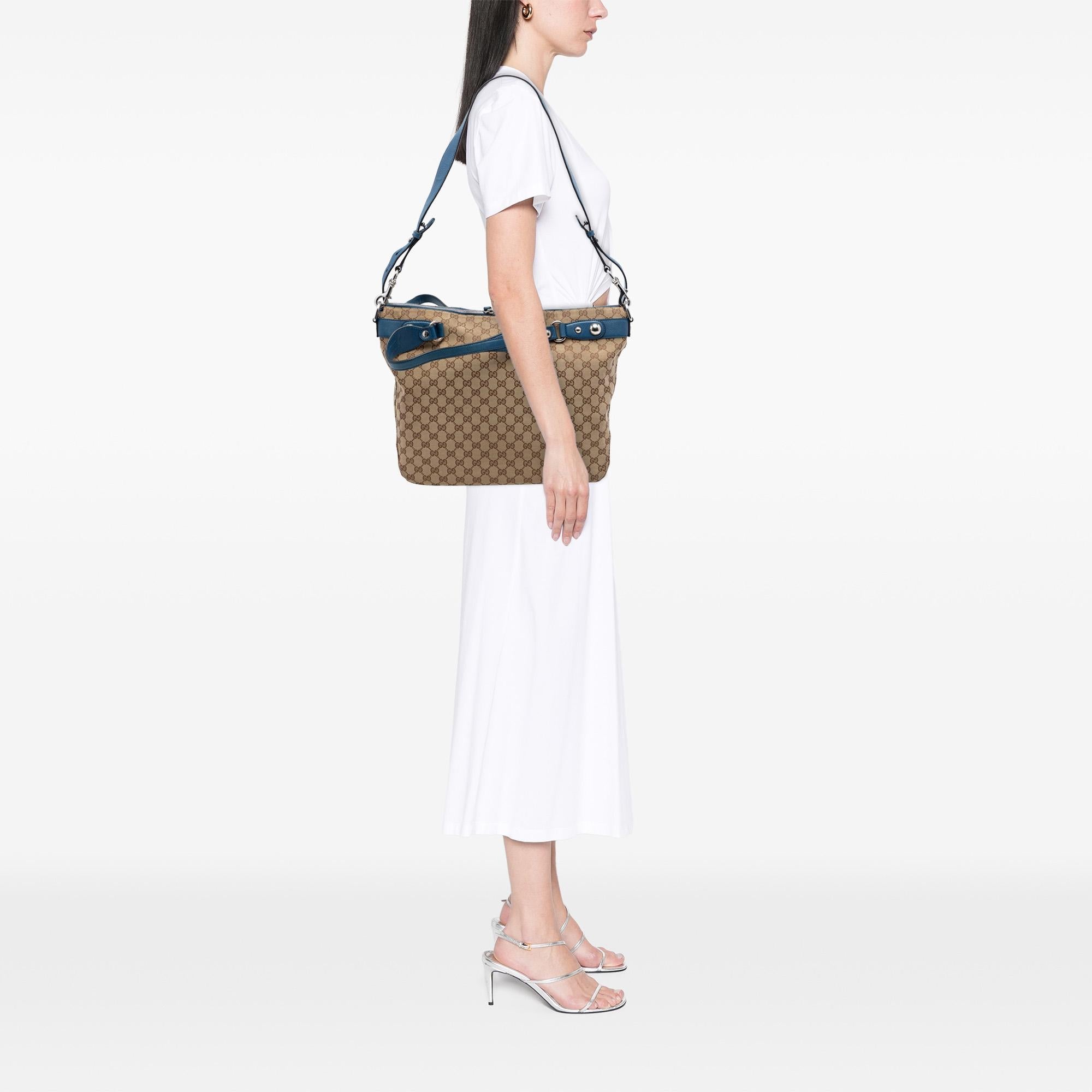 Gucci GG Canvas Icon Bit Satchel