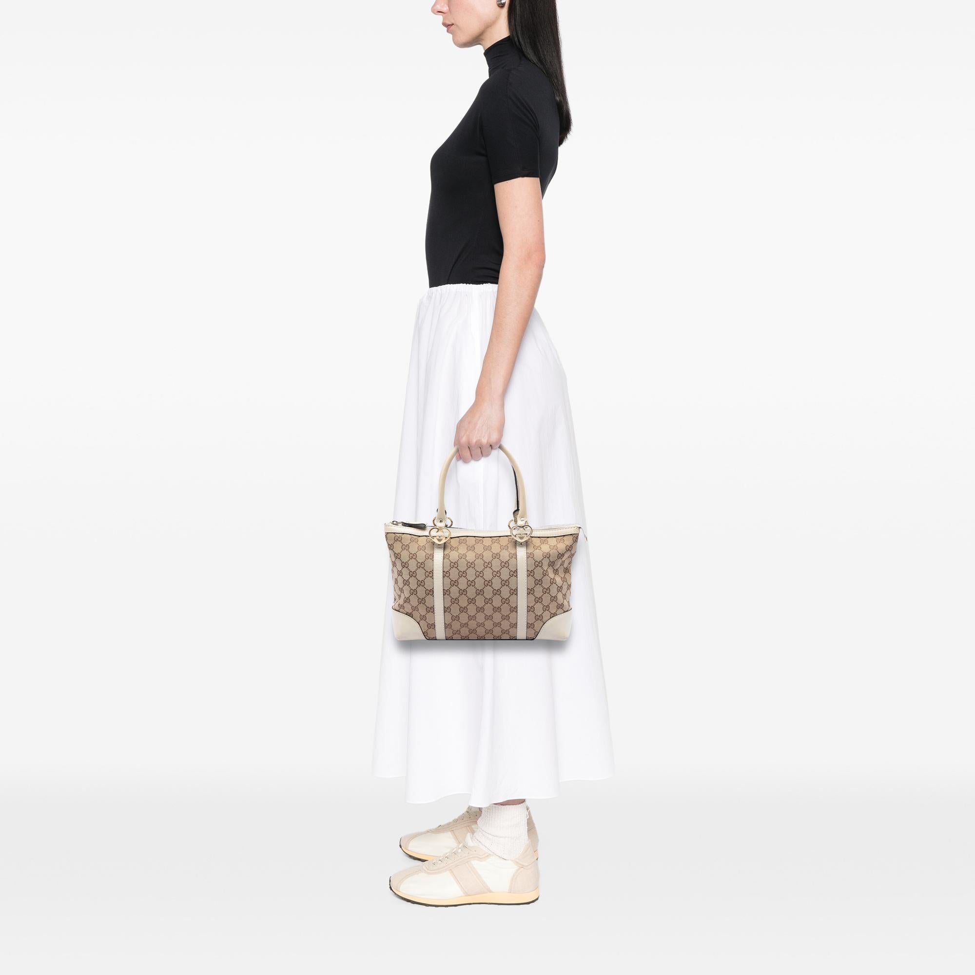 Gucci GG Canvas Lovely Tote