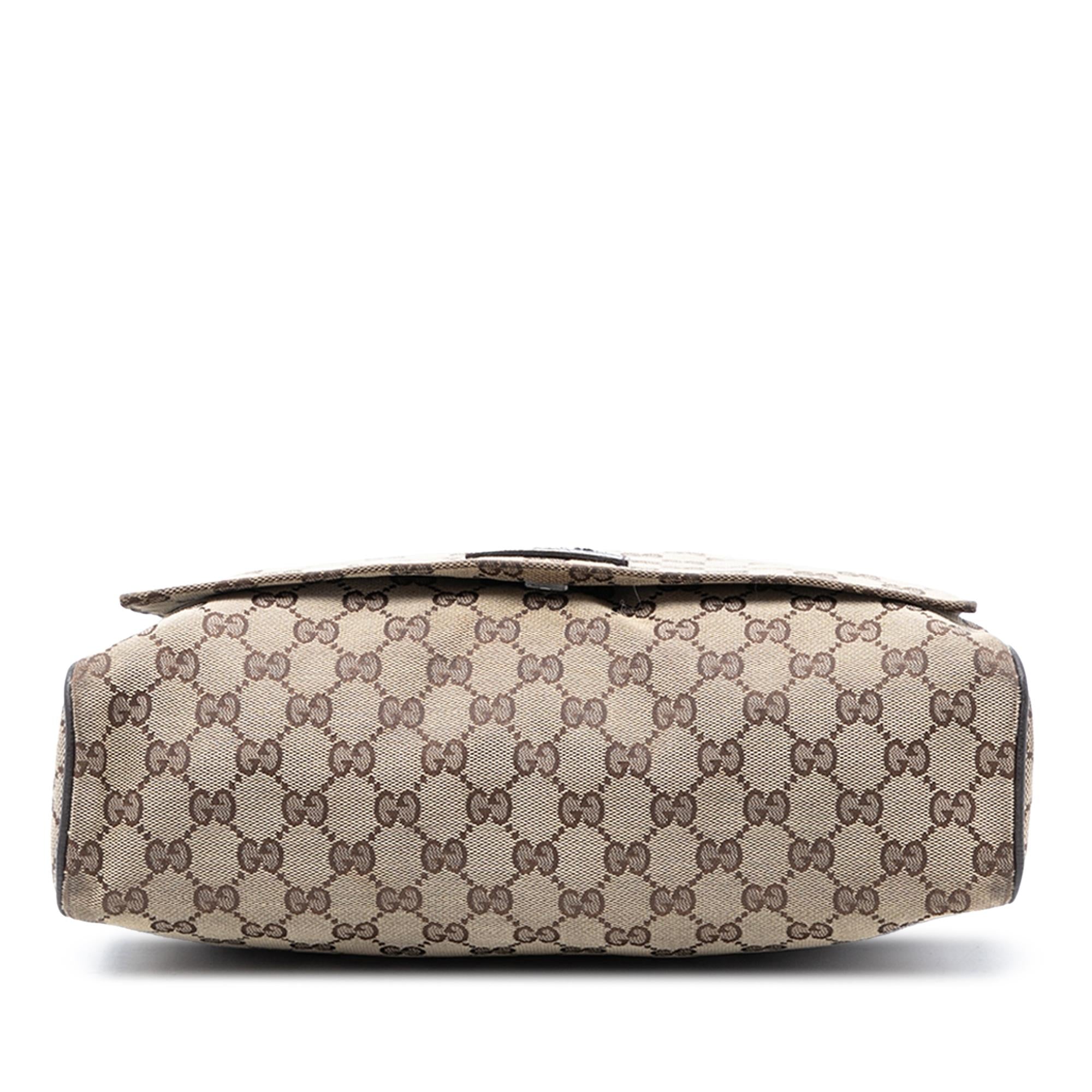 Gucci GG Canvas Messenger Bag