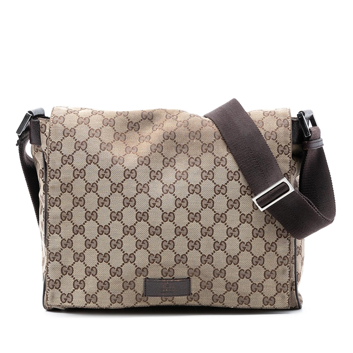 Gucci GG Canvas Messenger Bag