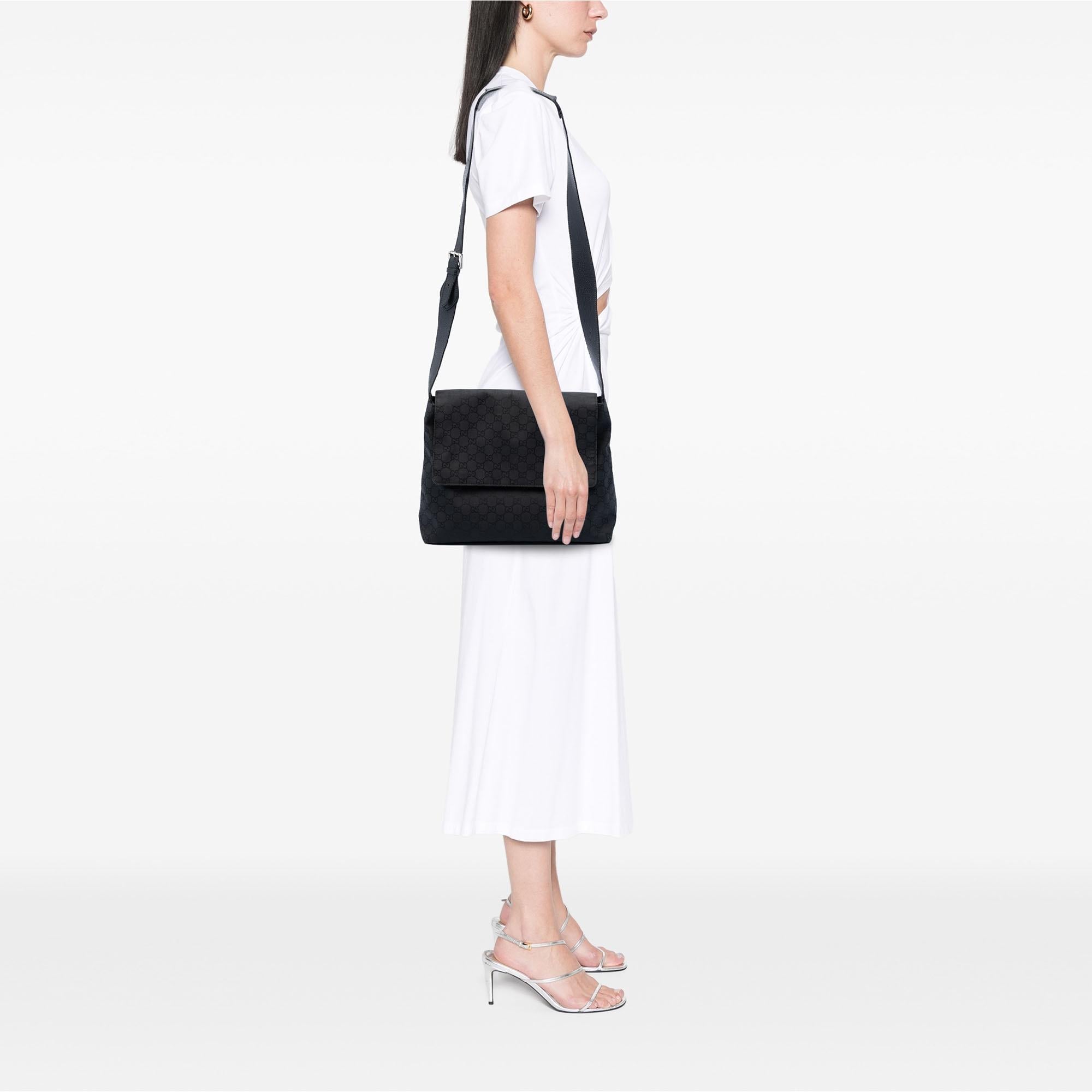 Gucci GG Canvas Messenger Bag