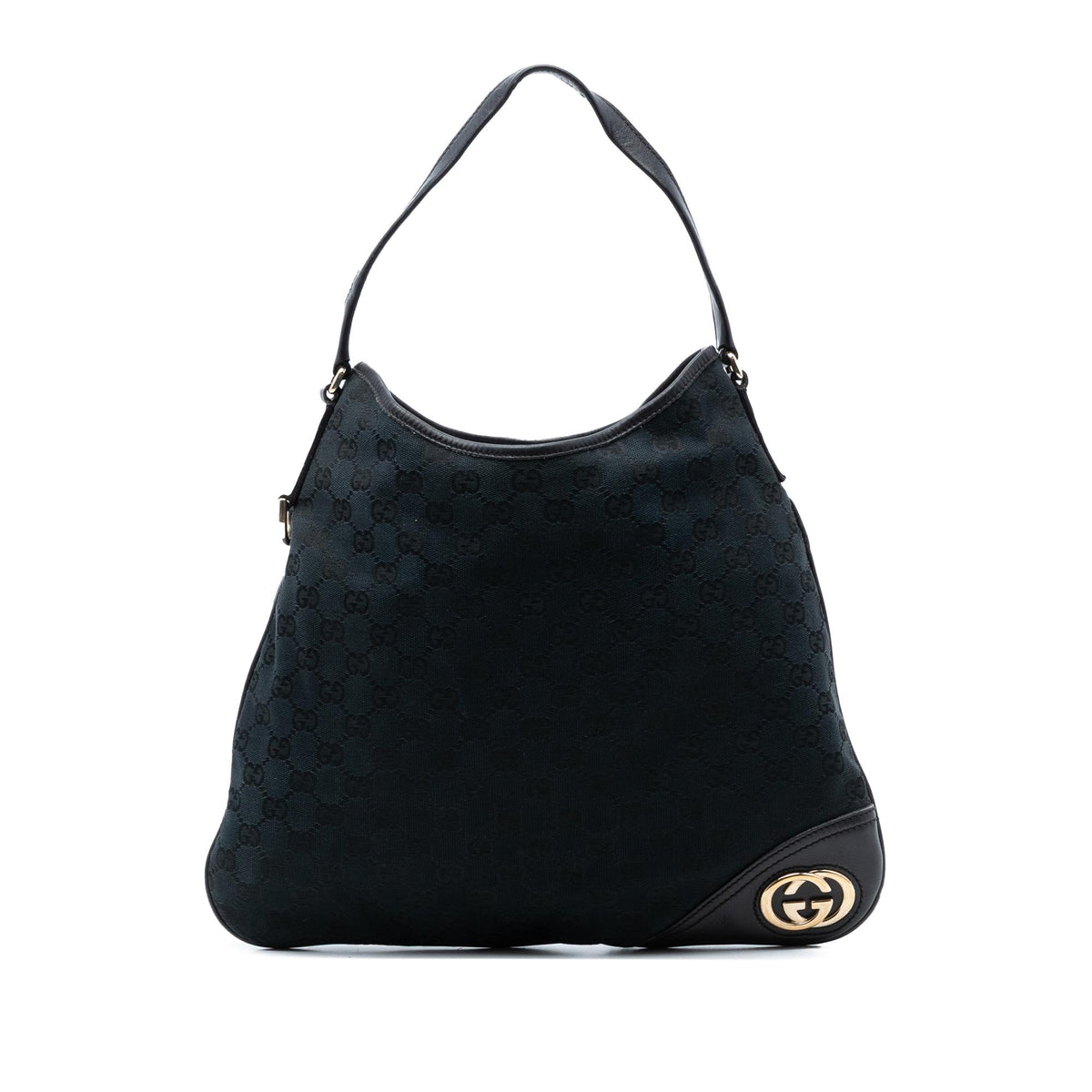 Gucci GG Canvas New Britt Hobo