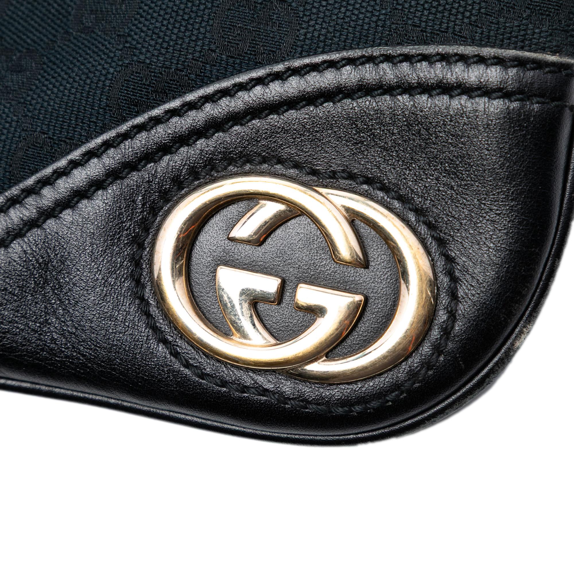 Gucci GG Canvas New Britt Hobo