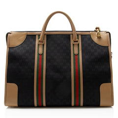 Gucci GG Canvas Ophidia Bauletto XL Duffle