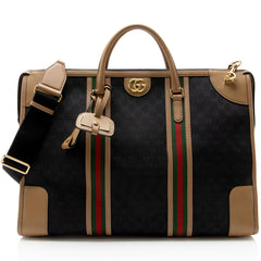 Gucci GG Canvas Ophidia Bauletto XL Duffle