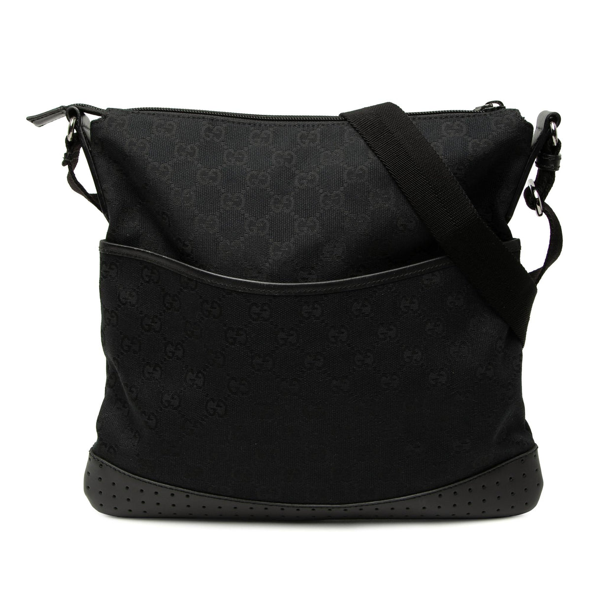 Gucci GG Canvas Perforated Crossbody