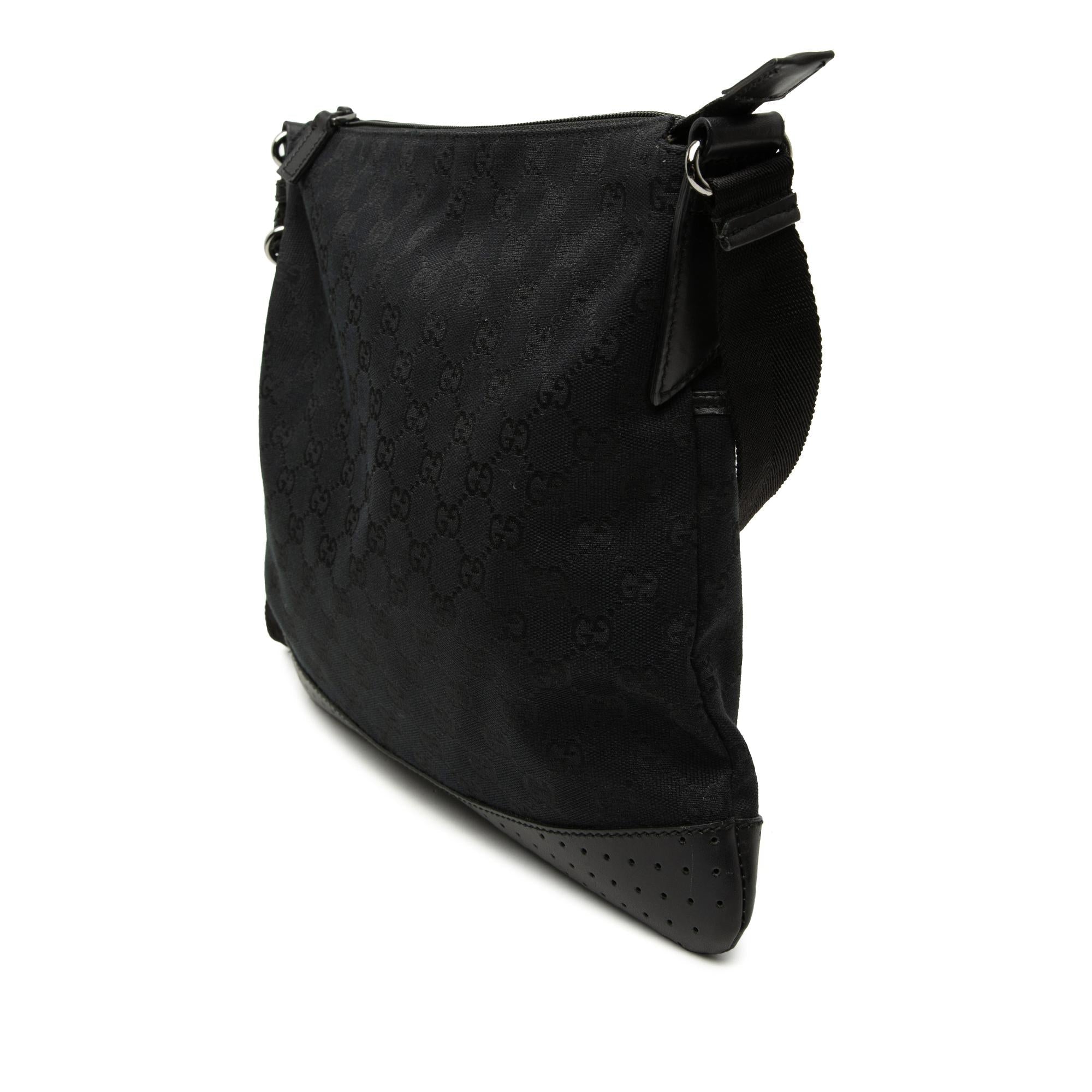 Gucci GG Canvas Perforated Crossbody