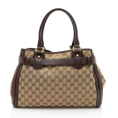 Gucci GG Canvas Running Medium Tote